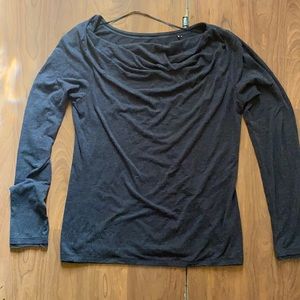 Toad & co women’s medium dark gray long sleeve shirt